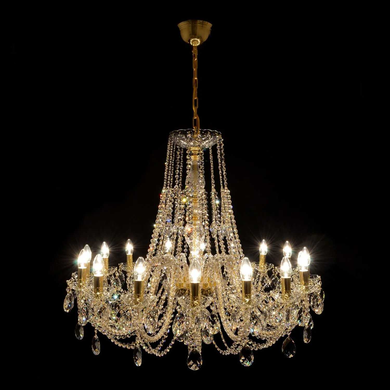 Brillante crystal chandelier — WRANOVSKY - Bohemian Crystal
